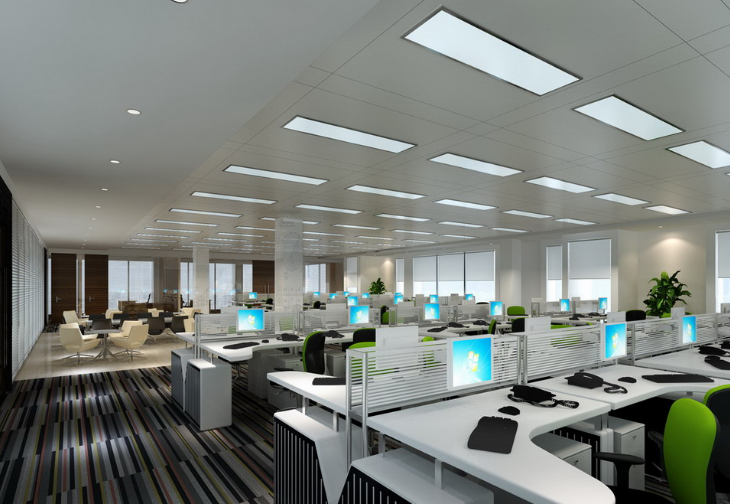 办公写字楼照明该使用怎么样的灯具